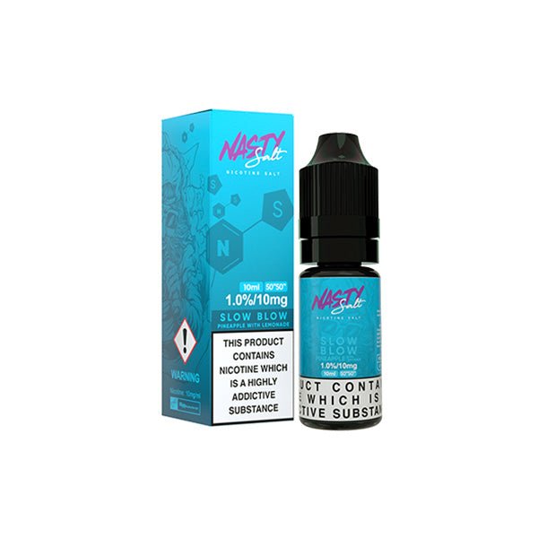 10mg Nasty Salts 10ml Nic Salts (50VG/50PG) - PRONTO VAPES