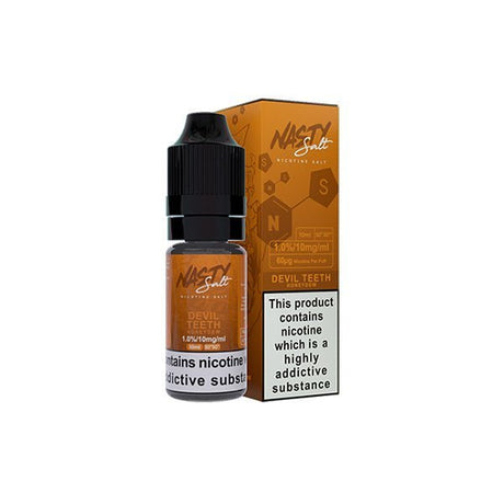 10mg Nasty Salts 10ml Nic Salts (50VG/50PG) - PRONTO VAPES