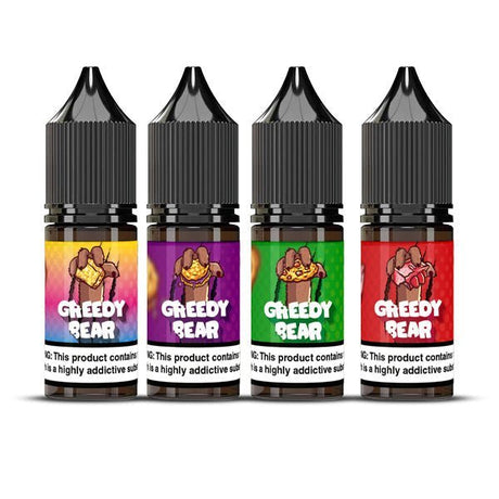 10MG Nic Salts by Greedy Bear (50VG/50PG) - PRONTO VAPES