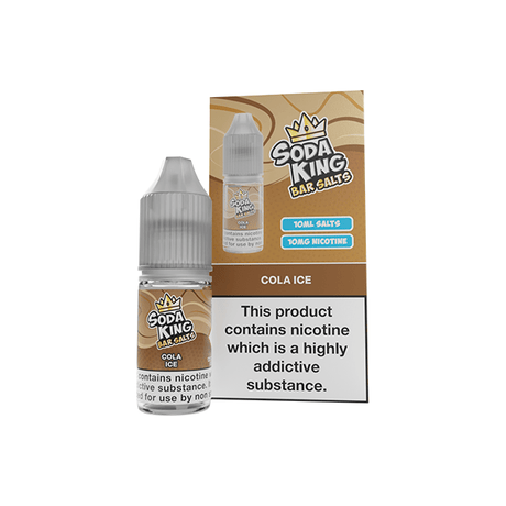 10mg Soda King Bar SALTS 10ml - (50VG/50PG) - PRONTO VAPES