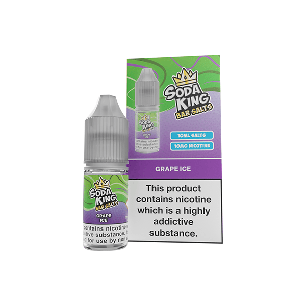 10mg Soda King Bar SALTS 10ml - (50VG/50PG) - PRONTO VAPES