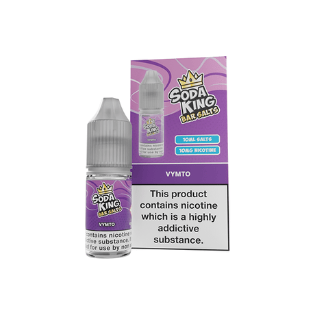 10mg Soda King Bar SALTS 10ml - (50VG/50PG) - PRONTO VAPES