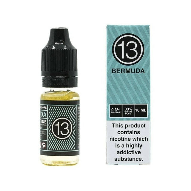 13th Floor Elevapors Bermuda E-Liquid 60PG/40VG - VAPOURS CLUB