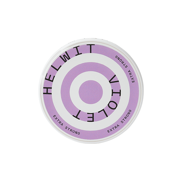 15mg HELWIT Extra Strong Violet Nicotine Pouches - 20 Pouches - PRONTO VAPES