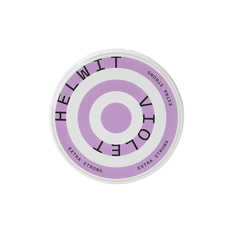15mg HELWIT Extra Strong Violet Nicotine Pouches - 20 Pouches - PRONTO VAPES