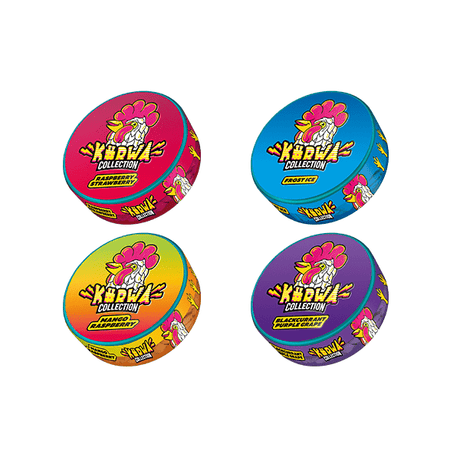 16mg Kurwa Collection Nicotine Pouches - 20 Pouches - PRONTO VAPES