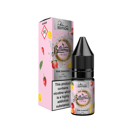 20mg Billionaire Juice Platinum Edition 10ml Nic Salts (50VG/50PG) - PRONTO VAPES