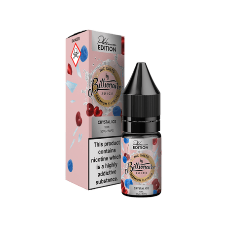 20mg Billionaire Juice Platinum Edition 10ml Nic Salts (50VG/50PG) - PRONTO VAPES