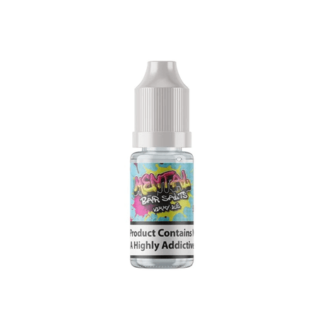 20mg Mental Bar Salts By Signature Vapours 10ml Nic Salt (50VG/50PG) (BUY 1 GET 1 FREE) - PRONTO VAPES