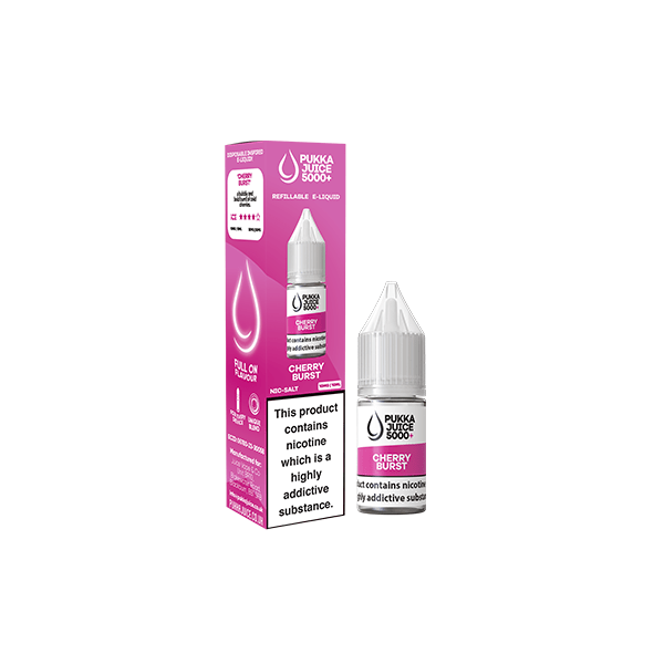 20mg Pukka Juice 5000+ 10ml Nic Salt (50VG/50PG) - PRONTO VAPES