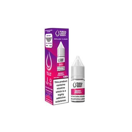 20mg Pukka Juice 5000+ 10ml Nic Salt (50VG/50PG) - PRONTO VAPES