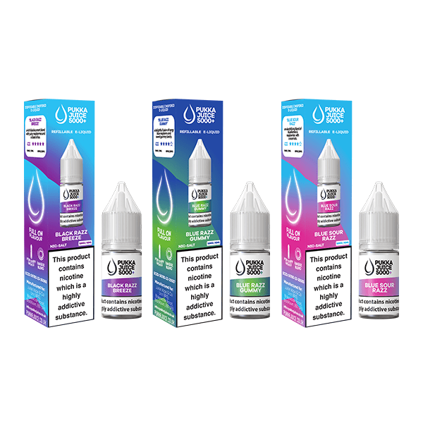 20mg Pukka Juice 5000+ 10ml Nic Salt (50VG/50PG) - PRONTO VAPES