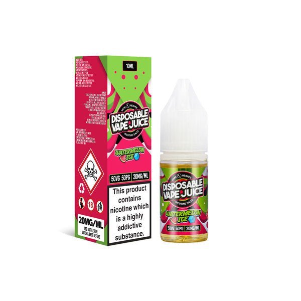 20mg Vape Heaven Disposable Vape Juice 10ml Nic Salts (50VG/50PG) - PRONTO VAPES