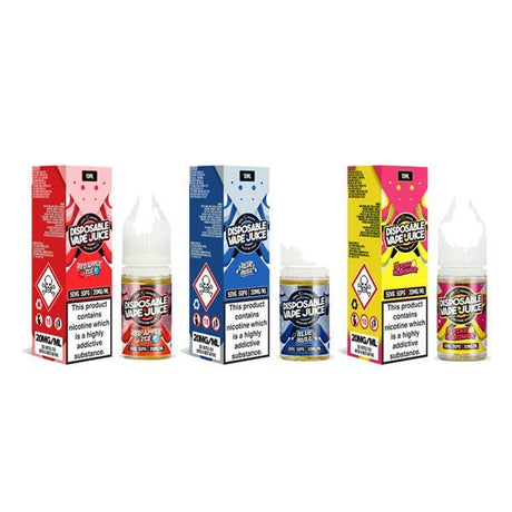 20mg Vape Heaven Disposable Vape Juice 10ml Nic Salts (50VG/50PG) - PRONTO VAPES