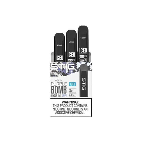 20mg VGOD Stig Disposable Pod Vape Kits 3PCS - PRONTO VAPES