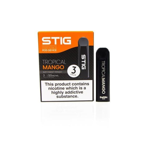 20mg VGOD Stig Disposable Pod Vape Kits 3PCS - PRONTO VAPES