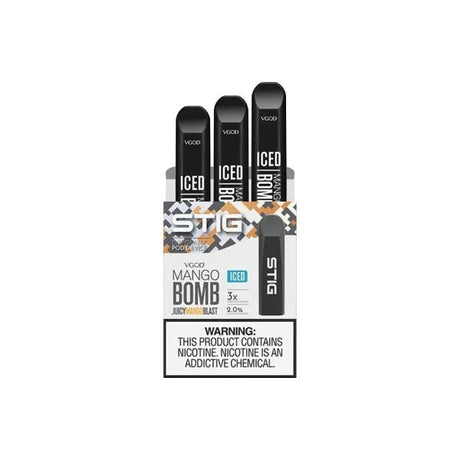 20mg VGOD Stig Disposable Pod Vape Kits 3PCS - PRONTO VAPES