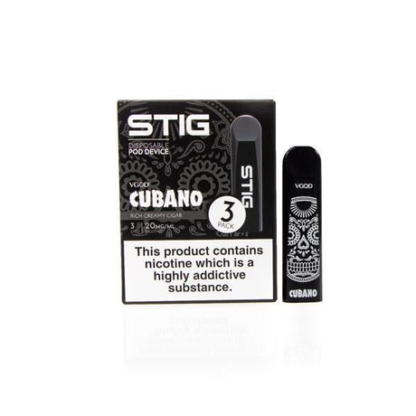 20mg VGOD Stig Disposable Pod Vape Kits 3PCS - PRONTO VAPES