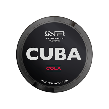 43mg CUBA Black Nicotine Pouches - 25 Pouches - PRONTO VAPES