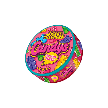 46.9mg Candys Slim Nicotine Pouches - 20 Pouches - PRONTO VAPES