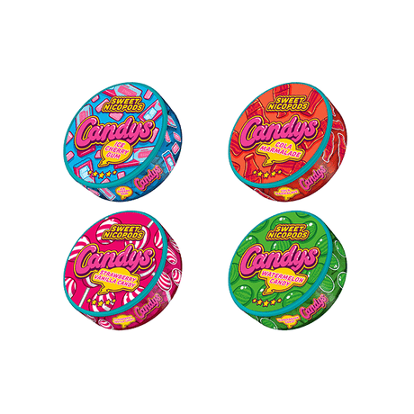 46.9mg Candys Slim Nicotine Pouches - 20 Pouches - PRONTO VAPES