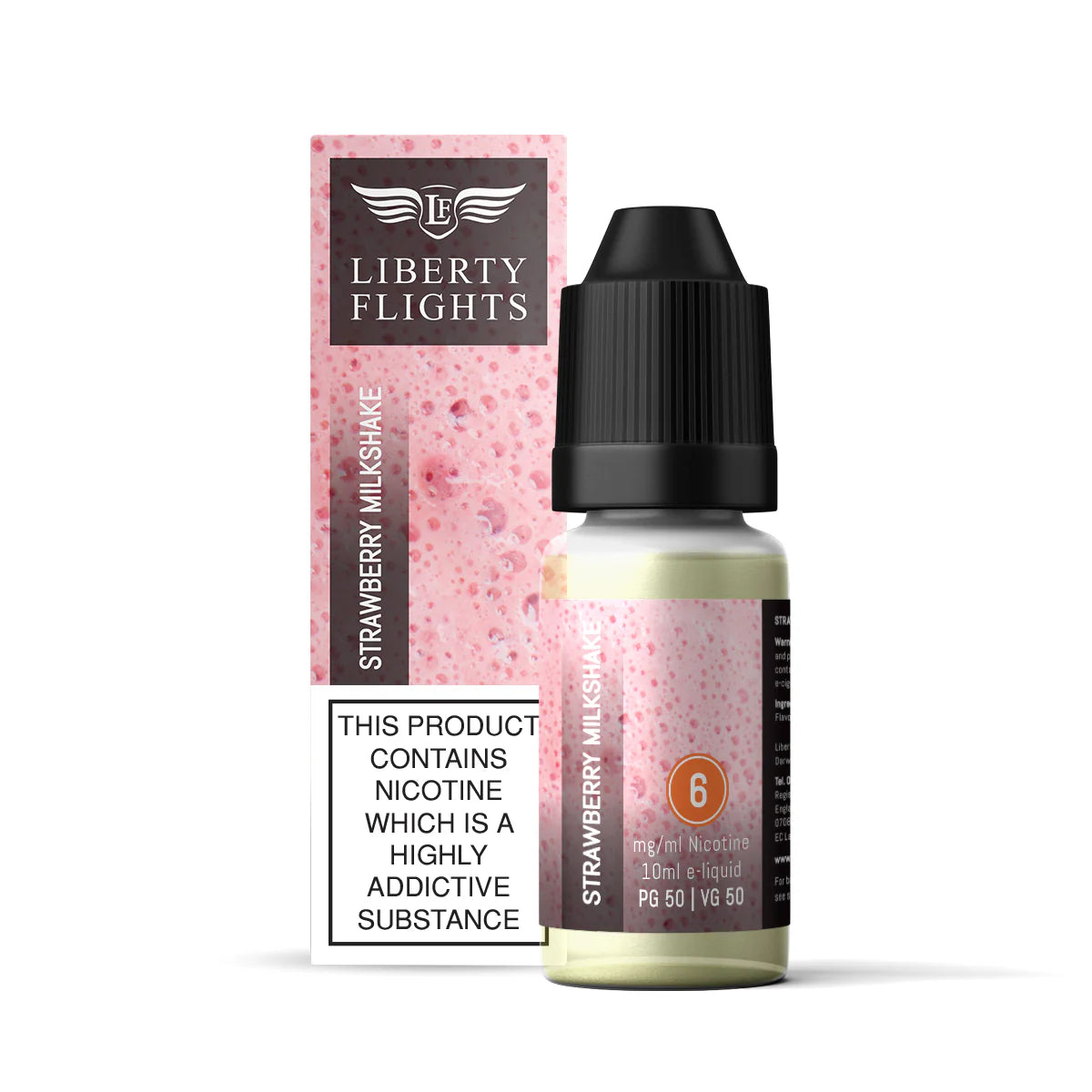 Strawberry Milkshake Liberty Flights XO E-Liquid
