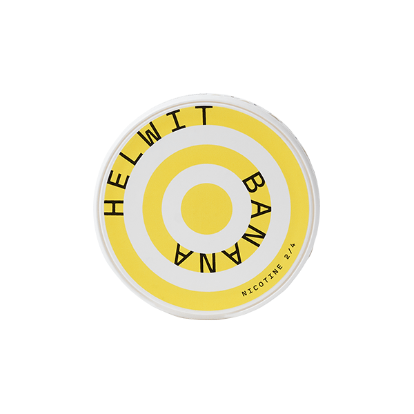 7mg HELWIT Banana Nicotine Pouches - 20 Pouches - PRONTO VAPES