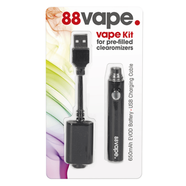 88Vape Kit For Pre Filled Clearomisers - VAPOURS CLUB