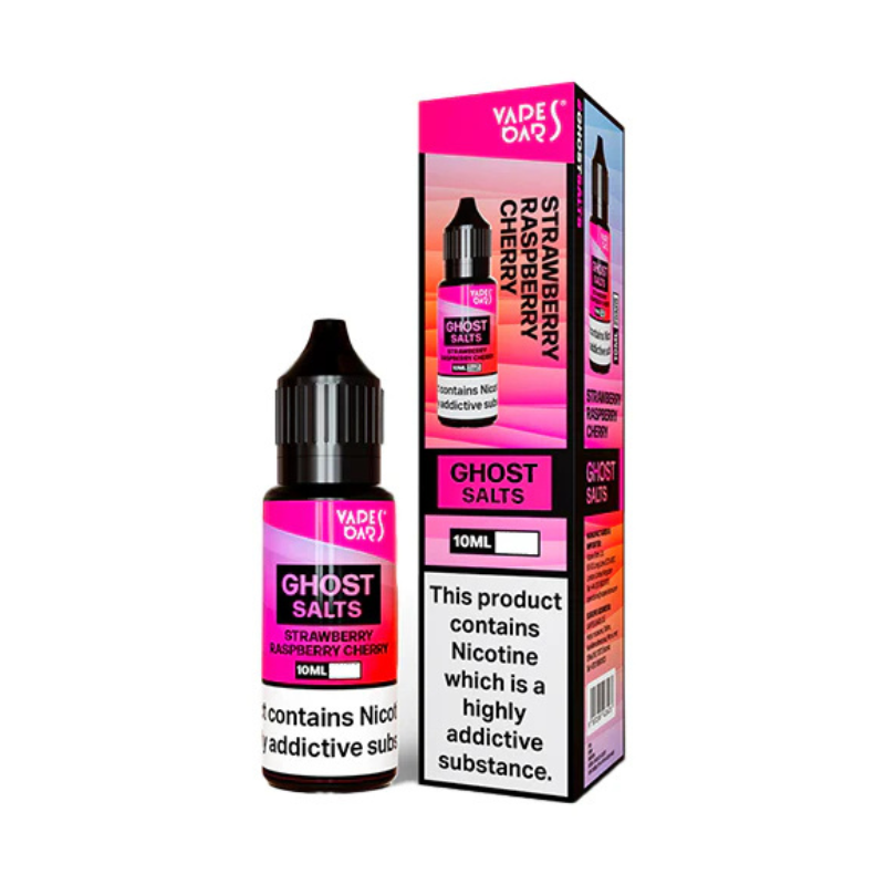 Strawberry Raspberry Cherry Ghost Nic Salt E-Liquid By Vapes Bars