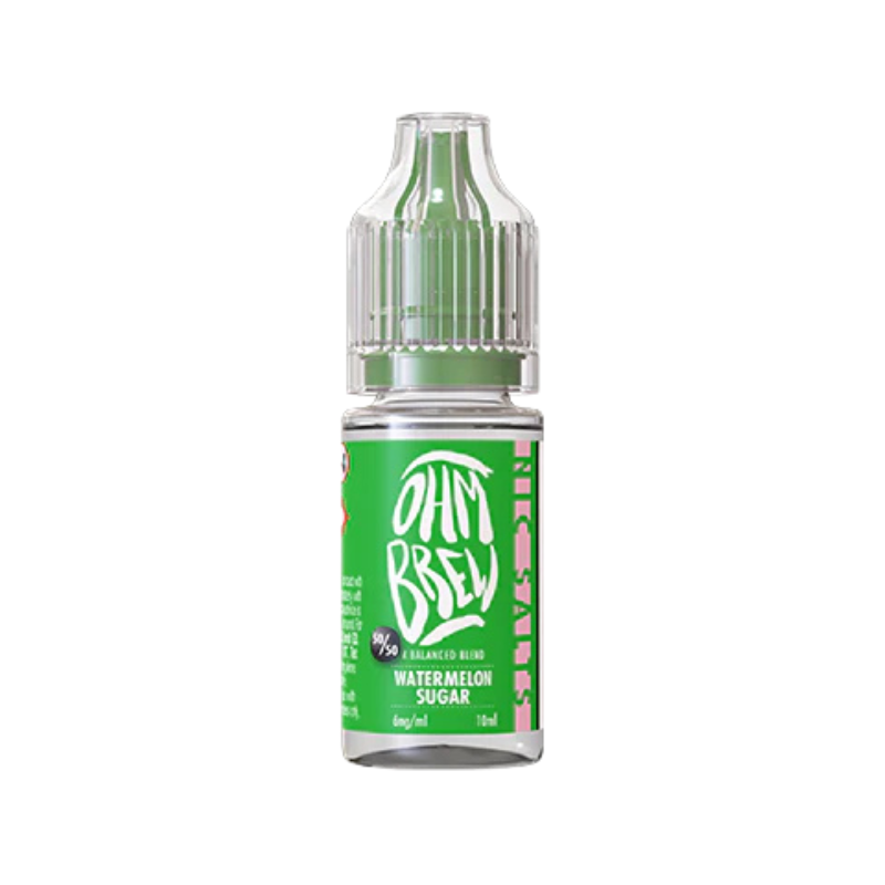 Watermelon Sugar Ohm Brew Nic Salt 50/50 E-Liquid
