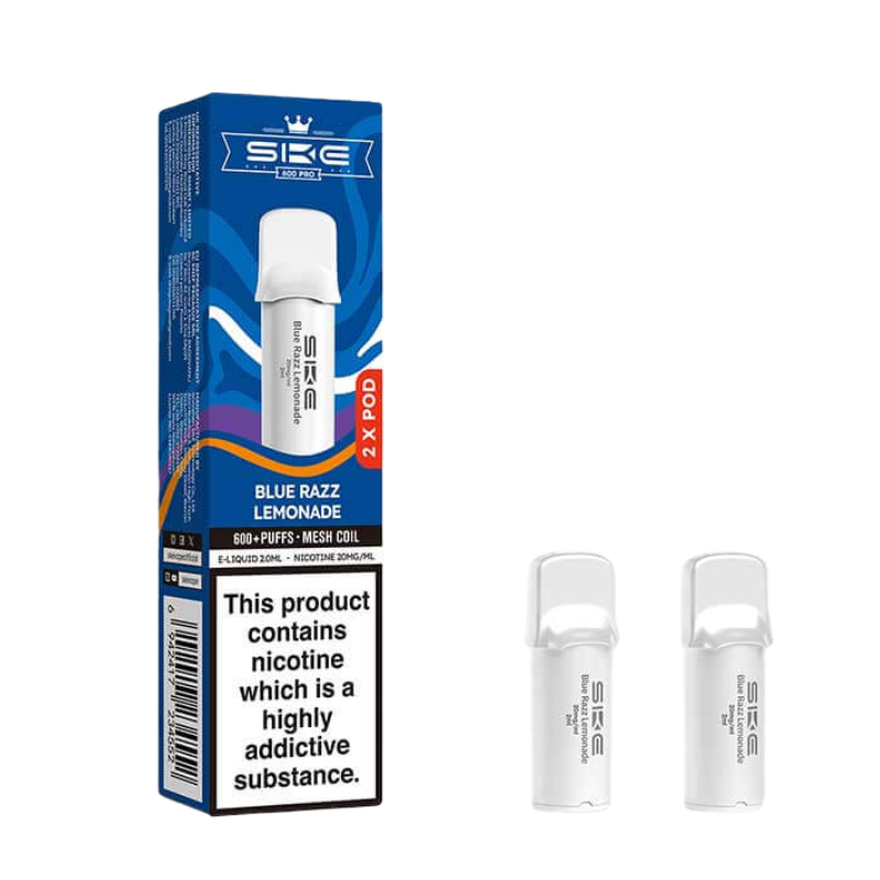 Blue Razz Lemonade SKE Crystal Pro Prefilled Vape Pods 20mg - 2PK