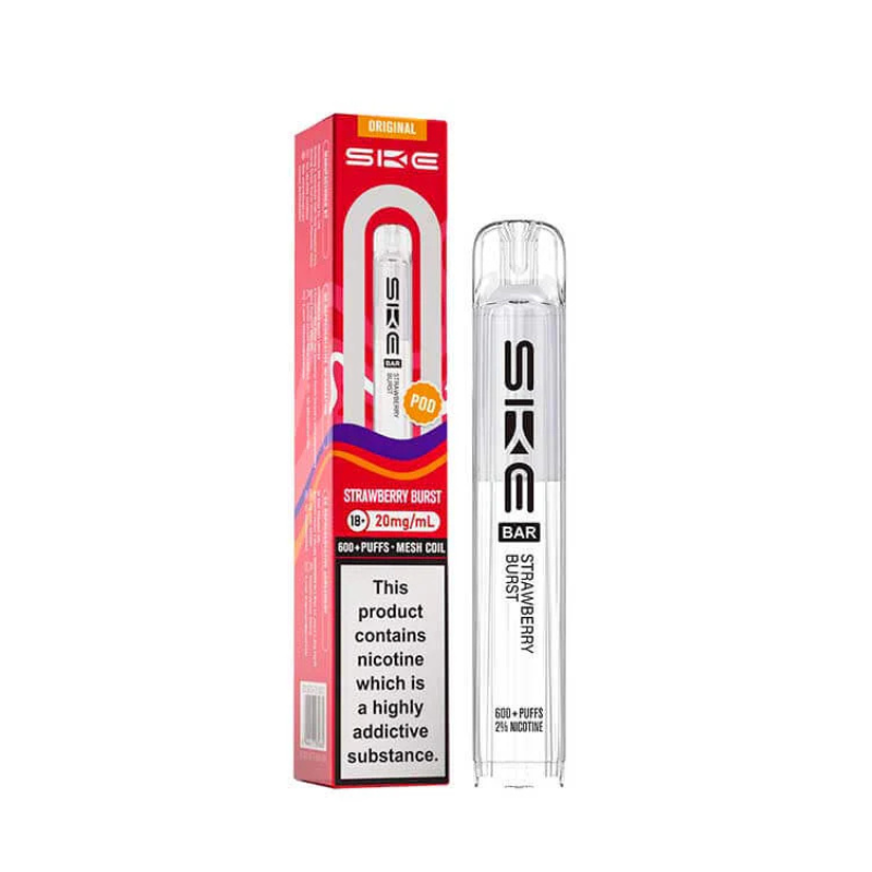 Strawberry Blast SKE Bar 600 Replacement Prefilled Pod 20mg