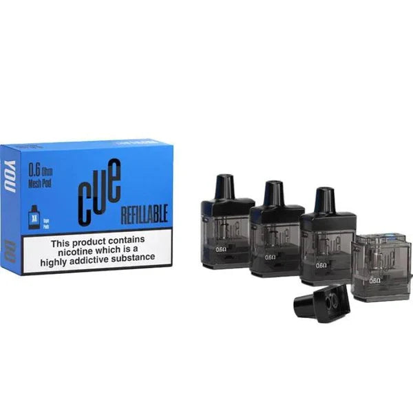 CUE 2.0 Refillable Pods 2ml - 4pcs