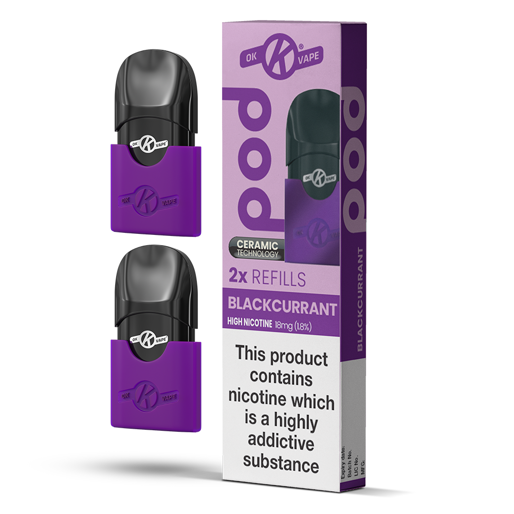 OK VAPE Blackcurrant Pod Refills