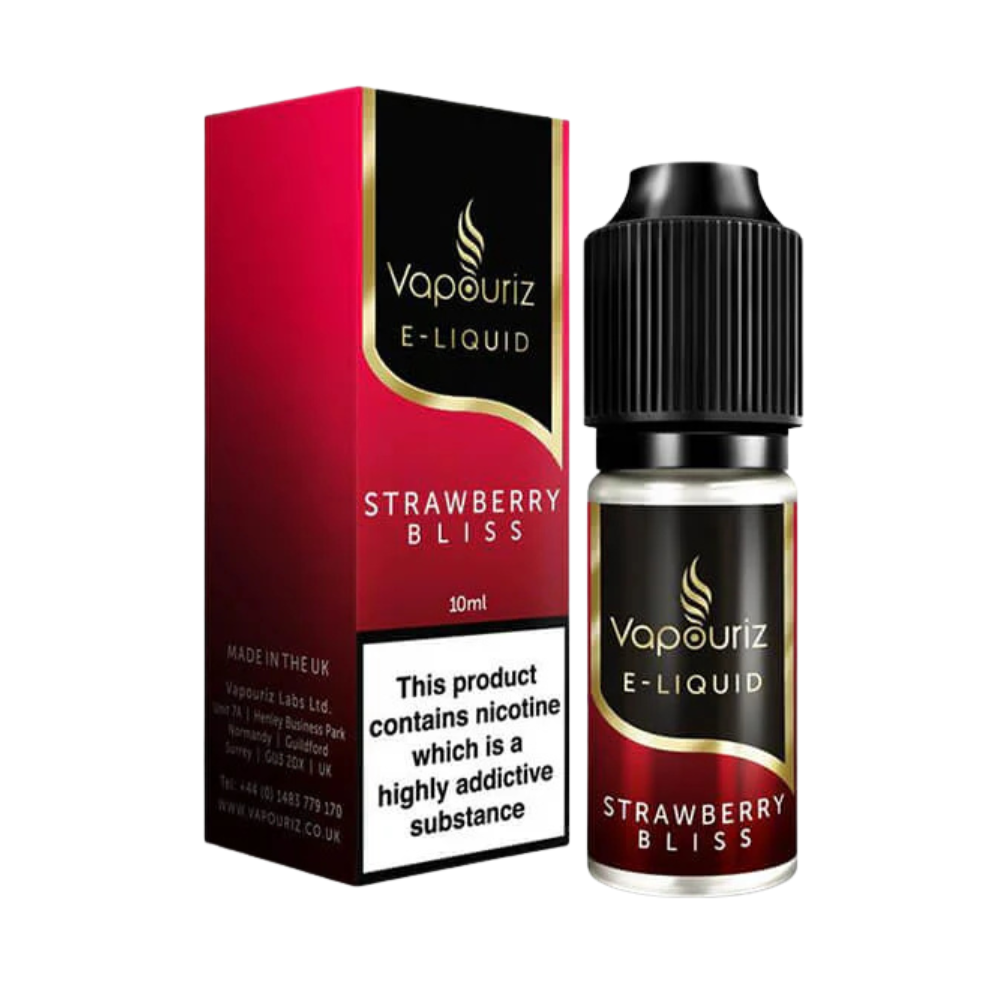 Strawberry Bliss Vapouriz Premium E-Liquid