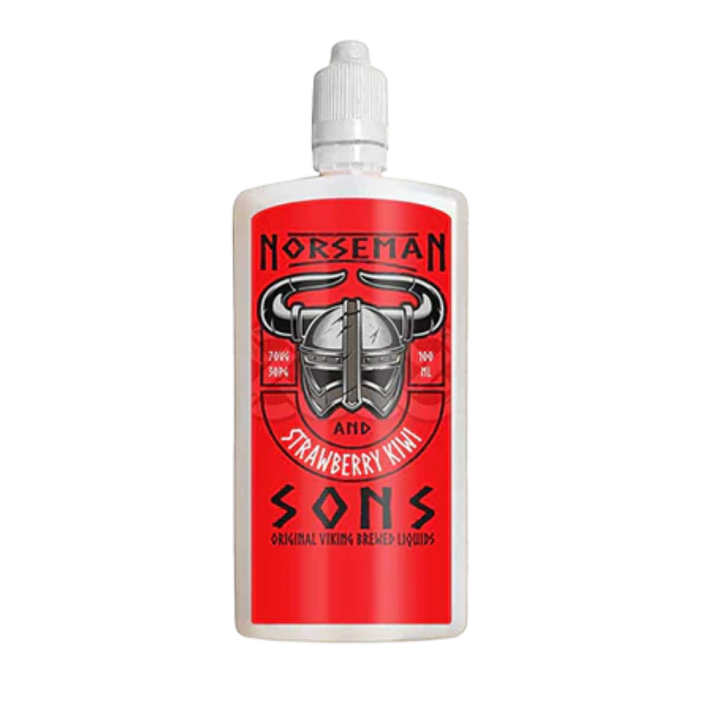 Strawberry Kiwi Norseman & Sons Shortfill E-Liquid 100ml