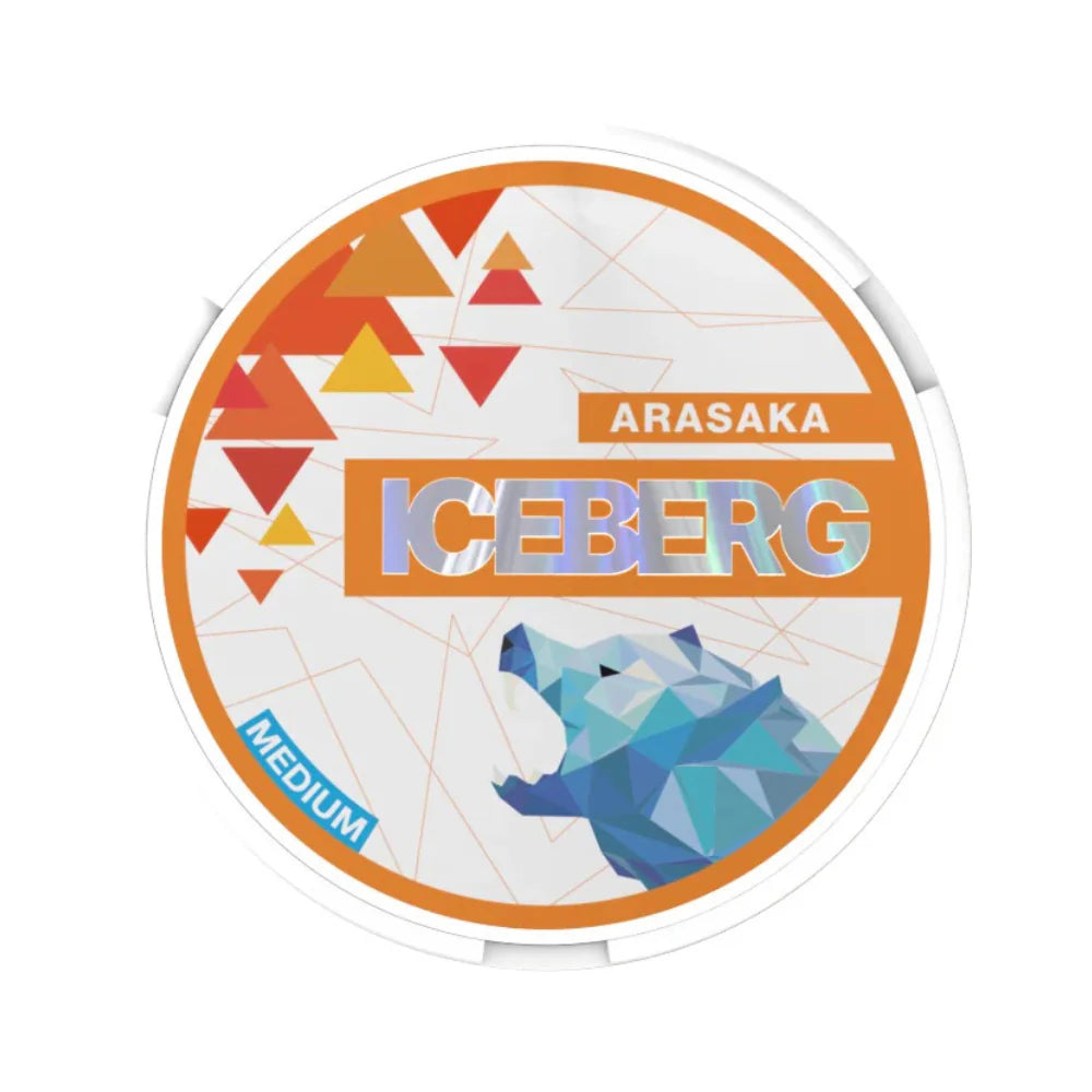 Arasaka Iceberg Medium Nicotine Pouches 20mg - 20 Pouches