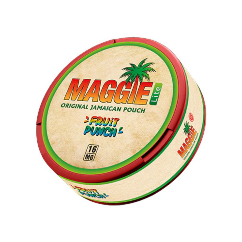 Fruit Punch Maggie Lite Nicotine Pouches 16mg - 20 Pouches