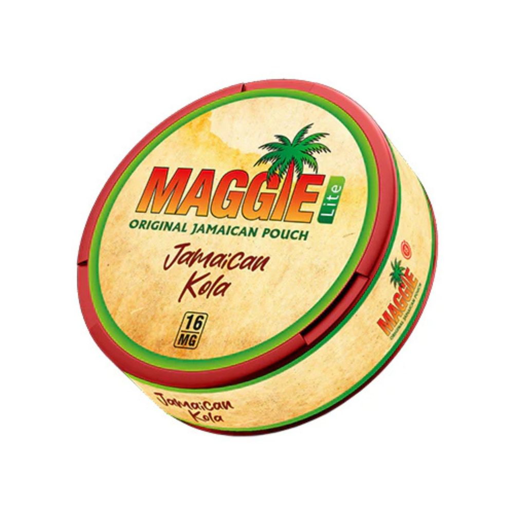 Jamaican Kola Maggie Lite Nicotine Pouches 16mg - 20 Pouches