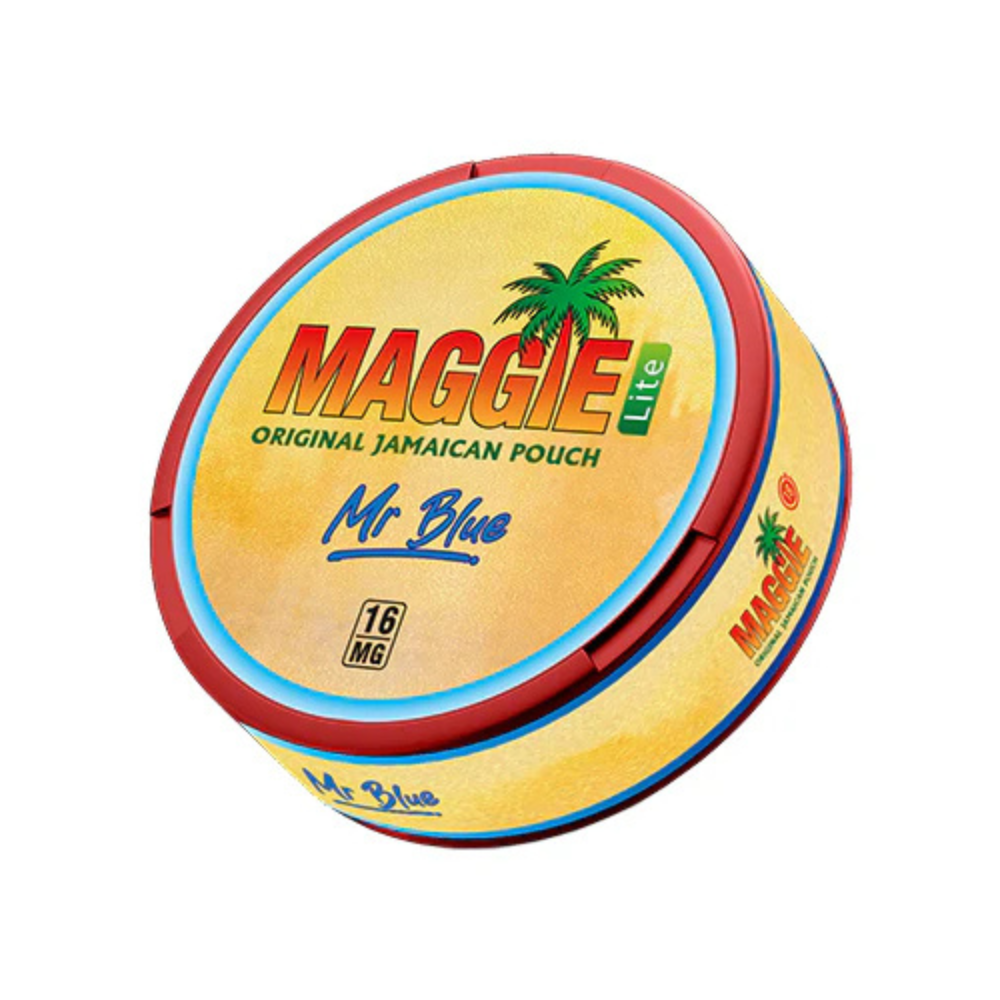Mr Blue Maggie Lite Nicotine Pouches 16mg - 20 Pouches