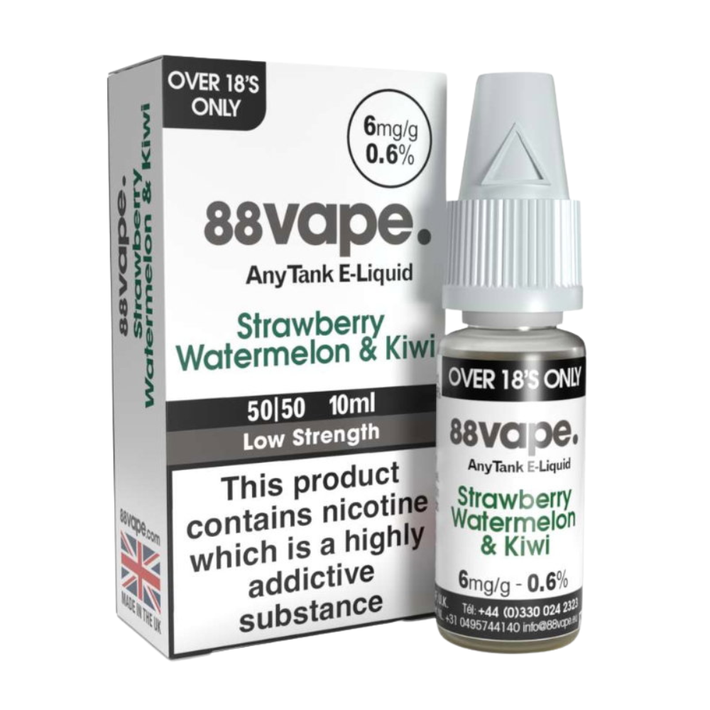 88vape Original Strawberry Kiwi & Watermelon E-Liquid