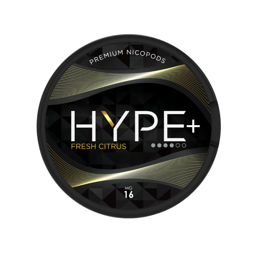 Fresh Citrus Hype+ Nicotine Pouches 16mg - 20 Pouches