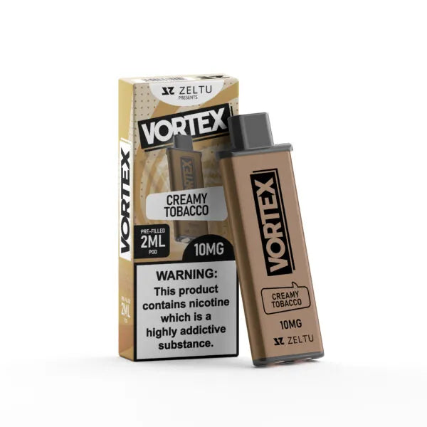 Vortex – Creamy Tobacco Prefilled Zeltu X3 Pod