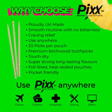 NicPix Blueberry Kiwi Nicotine Toothpicks - 10mg