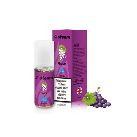 A - Steam Fruit Flavours 12MG 10ML (50VG/50PG) - PRONTO VAPES