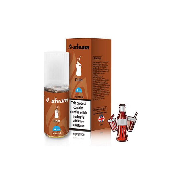 A - Steam Fruit Flavours 12MG 10ML (50VG/50PG) - PRONTO VAPES