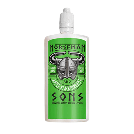 Apple & Blackcurrant Norseman & Sons Shortfill E-Liquid 100ml - VAPOURS CLUB