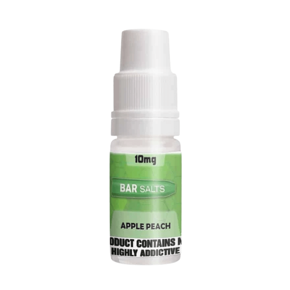 BAR Salts Apple Peach Nic Salt E-Liquid - VAPOURS CLUB