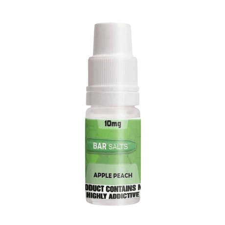 BAR Salts Apple Peach Nic Salt E-Liquid - VAPOURS CLUB