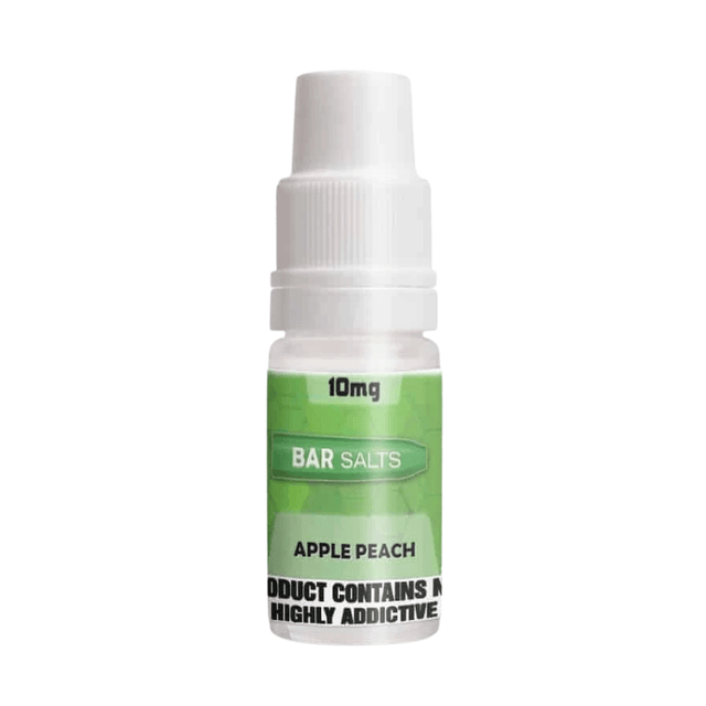 BAR Salts Apple Peach Nic Salt E-Liquid - VAPOURS CLUB